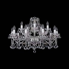 Подвесная люстра bohemia ivele crystal 1413 1413-10_5-300-ni-balls